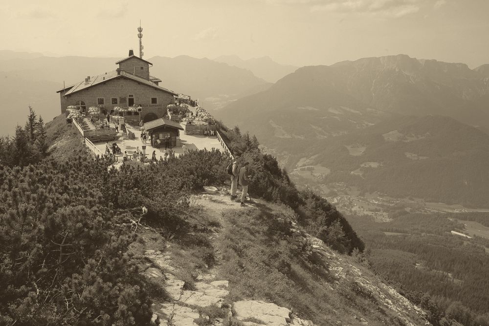 The Kehlsteinhaus, known as the Eagle's Nest, above Berchtesgaden (file photo).